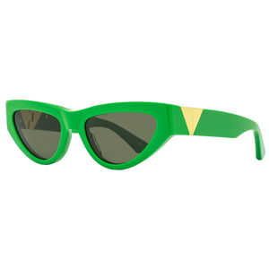 Bottega Veneta Cat Eye Sunglasses BV1176S 003 Green 55mm